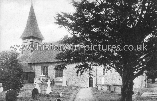 St Mary, Broxted, Essex. c.1906.